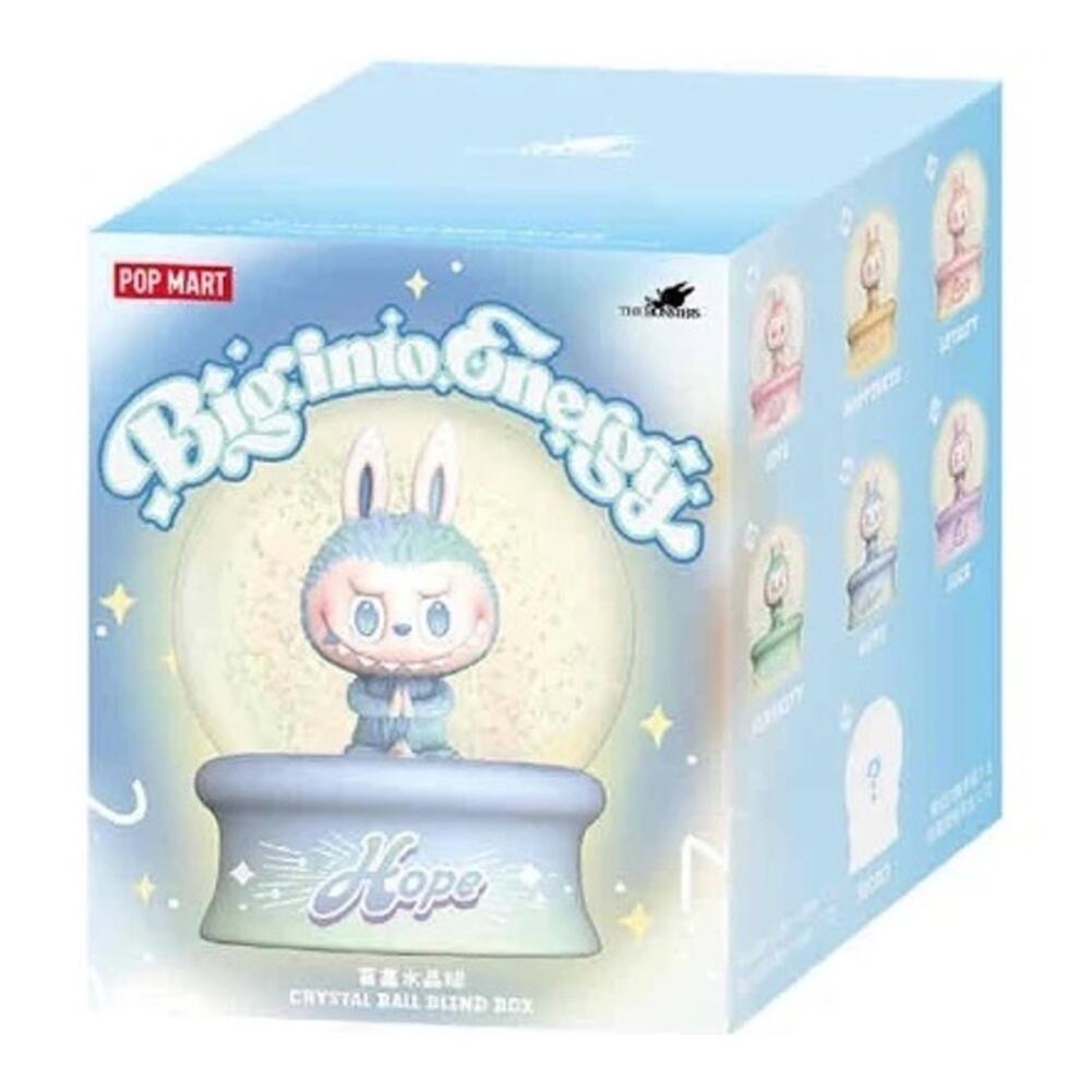 POP MART Labubu Big into Energy Crystal Ball Blind Box Sealed